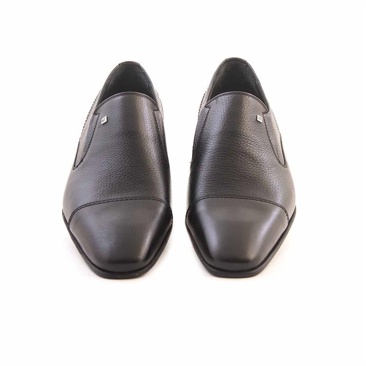 Kemal Tanca Gold Erkek Hakiki Deri Siyah Klasik Ayakkabı