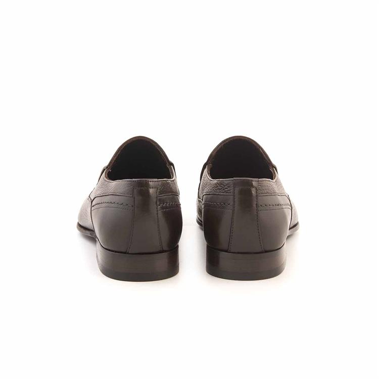 Kemal Tanca Gold Erkek Hakiki Deri Kahverengi Klasik Ayakkabı