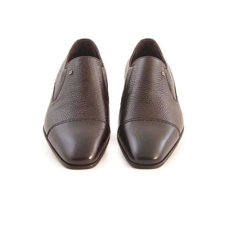 Kemal Tanca Gold Erkek Hakiki Deri Kahverengi Klasik Ayakkabı