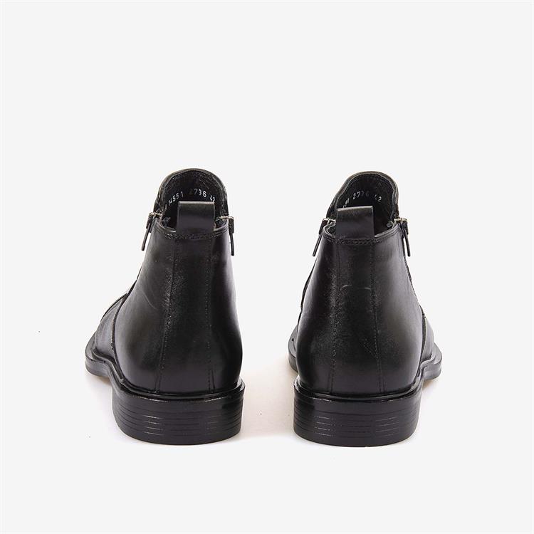 Kemal Tanca  Hakiki Deri Fermuarlı Erkek Bot A14551