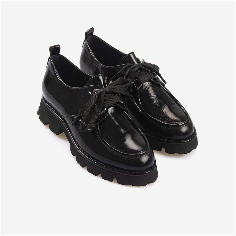 Kemal Tanca Hakiki Deri Kadın Bağcıklı Günlük Ayakkabı 108601