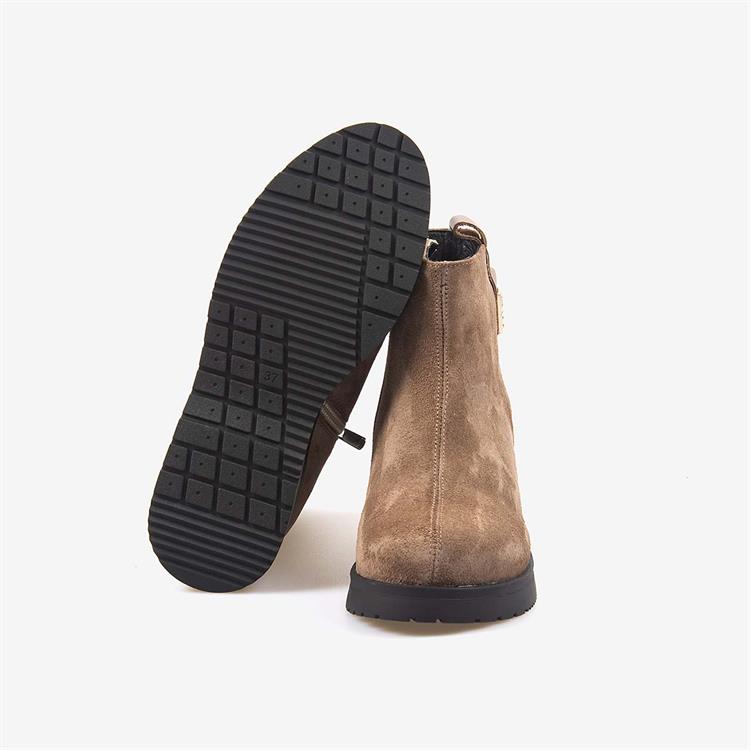 Kemal Tanca Hakiki Deri Kadın Dolgu Topuk Bot 601377