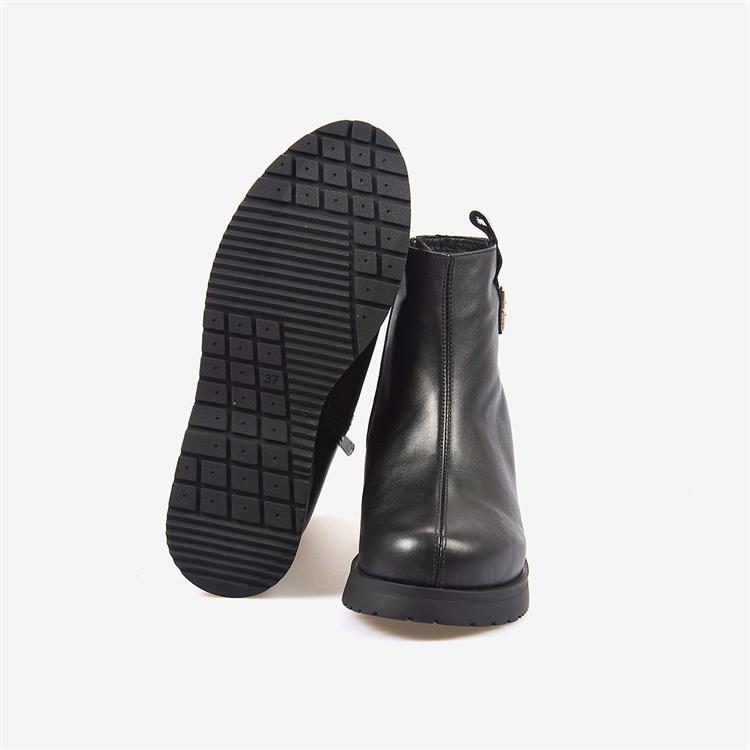 Kemal Tanca Hakiki Deri Kadın Dolgu Topuk Bot 601377