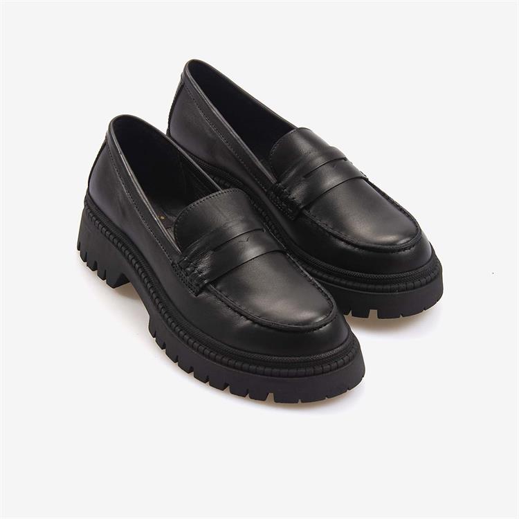 Kemal Tanca Hakiki Deri Kadın Günlük Ayakkabı 51616