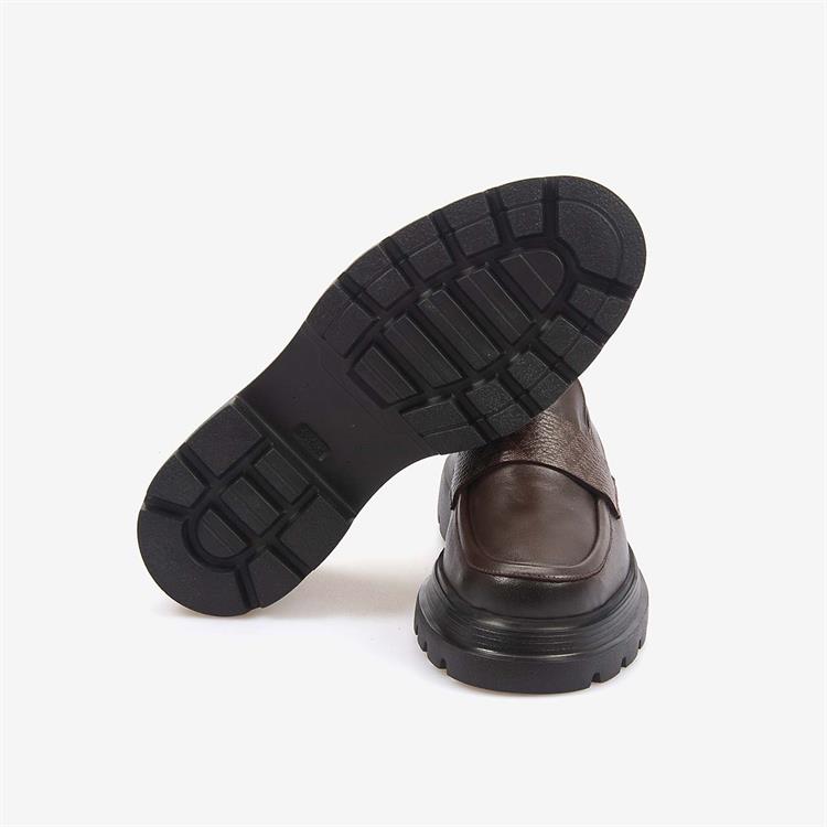 Kemal Tanca  Hakiki Deri Kadın Günlük Ayakkabı T802