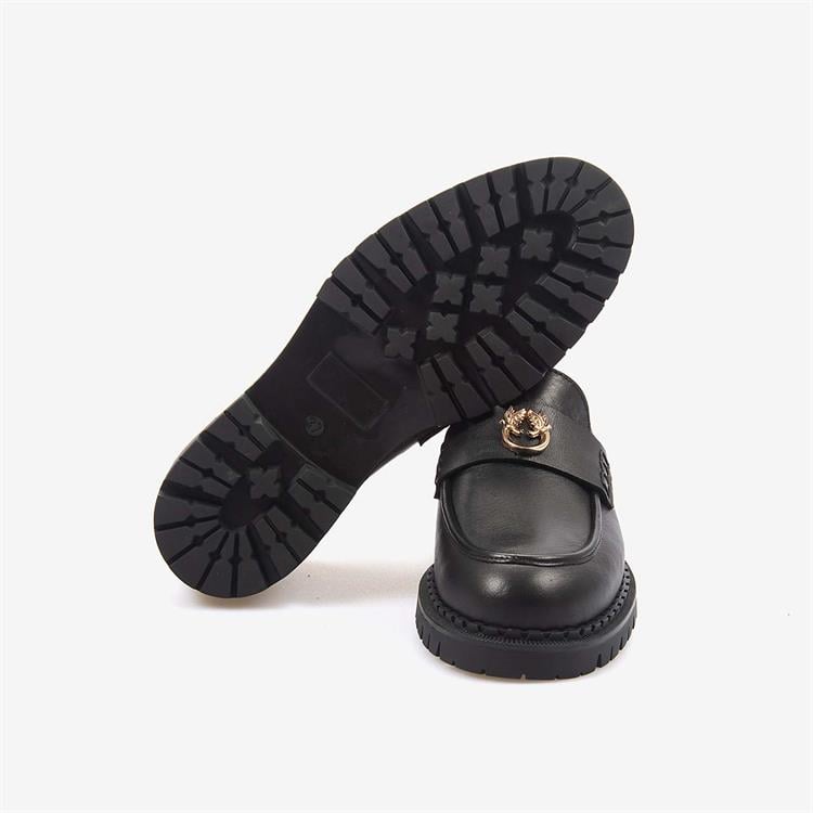 Kemal Tanca Hakiki Deri Kadın Günlük Ayakkabı 492-01