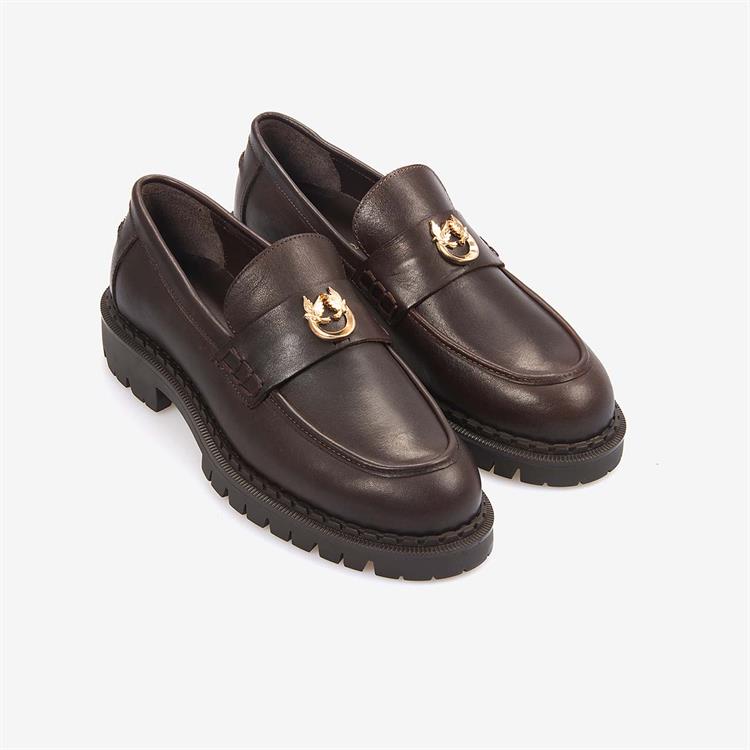 Kemal Tanca Hakiki Deri Kadın Günlük Ayakkabı 492-01