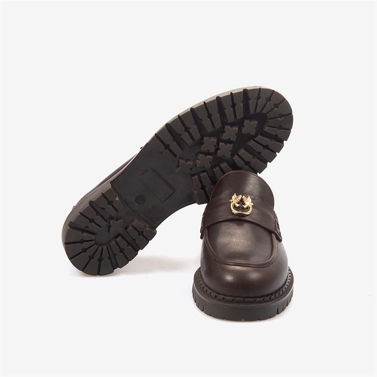 Kemal Tanca Hakiki Deri Kadın Günlük Ayakkabı 492-01