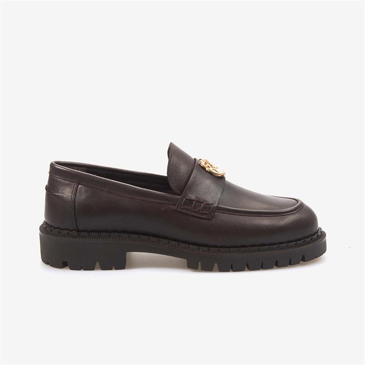 Kemal Tanca Hakiki Deri Kadın Günlük Ayakkabı 492-01