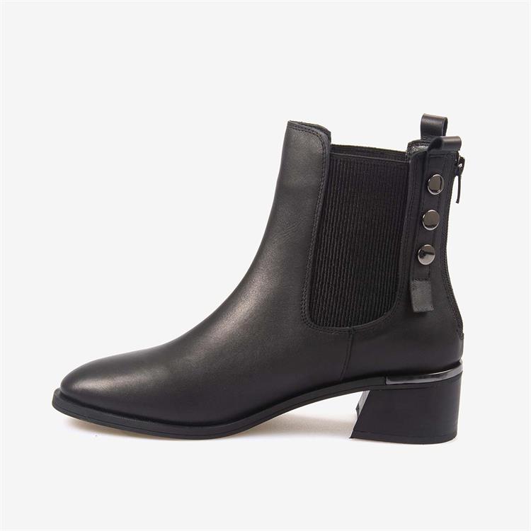 Kemal Tanca Hakiki Deri Kadın Topuklu Chelsea Bot 26-103552K