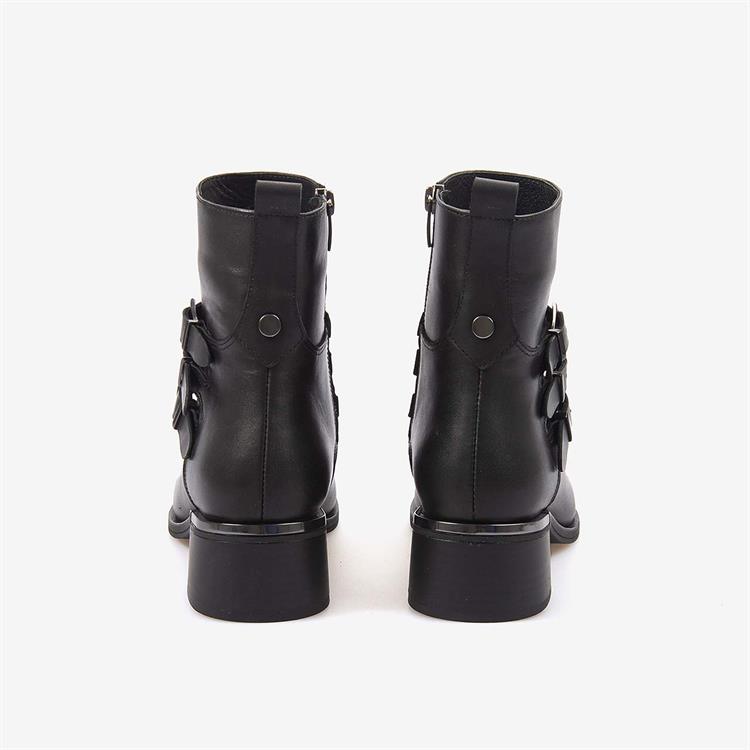 Kemal Tanca Hakiki Deri Topuklu Kadın Bot 26-103558K