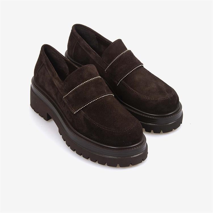 Kemal Tanca Hakiki Süet Deri Günlük Ayakkabı 479-01