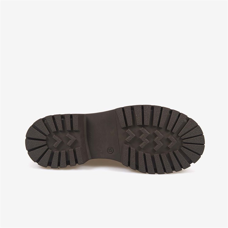 Kemal Tanca Kadın 4cm Kauçuk Taban Bağcıklı Süet Deri Günlük Ayakkabı 51456-1