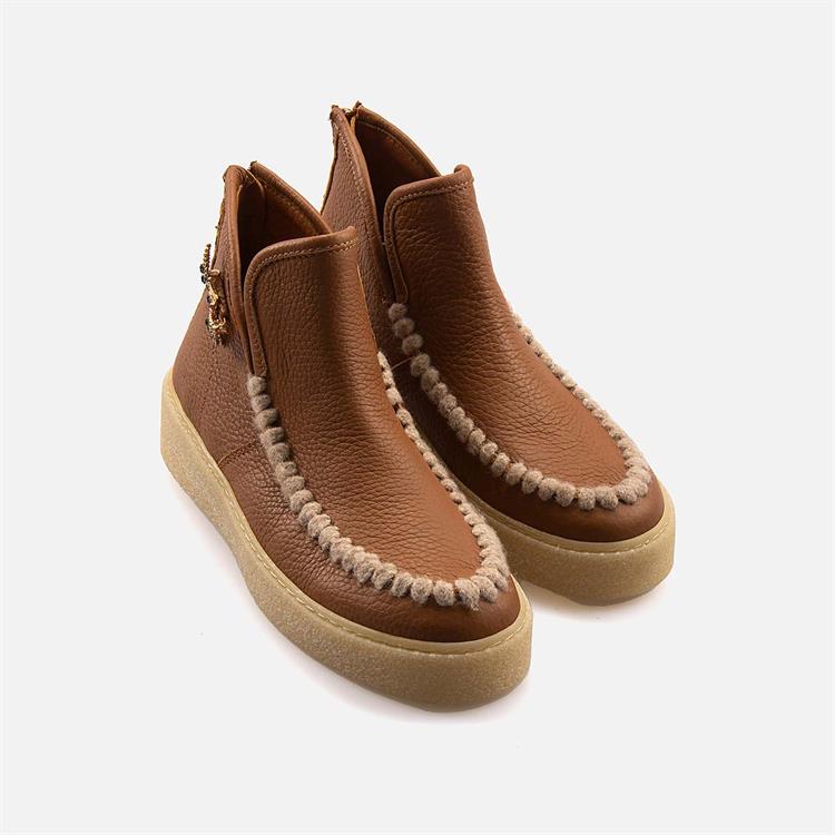 Rouge Kadın Hakiki Deri Taba Günlük Bot