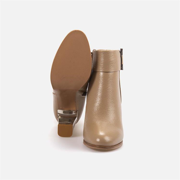 Kemal Tanca Kadın Hakiki Deri Kauçuk Taban Vizon Günlük Bot