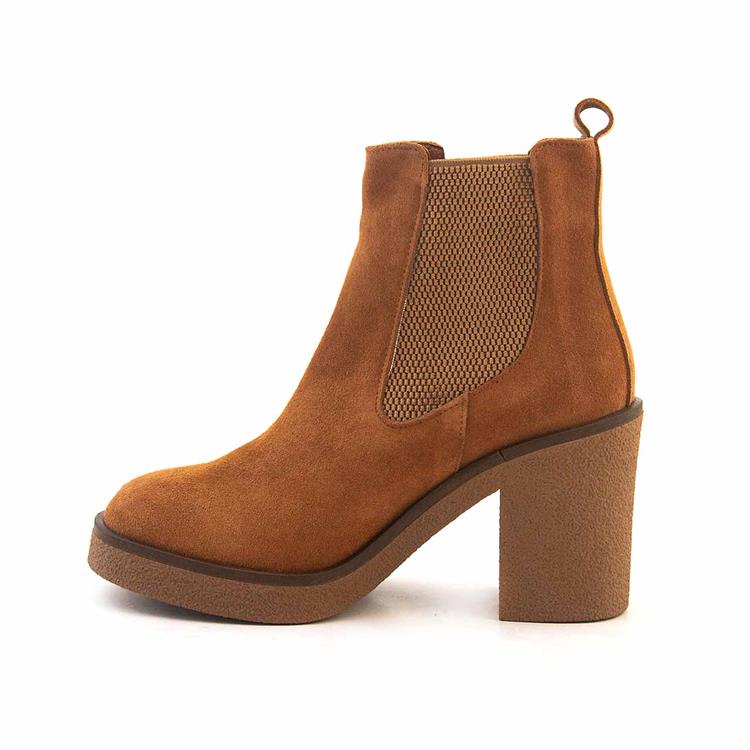 Kemal Tanca Kadın Hakiki Deri Kauçuk Taban Taba Süet Günlük Bot