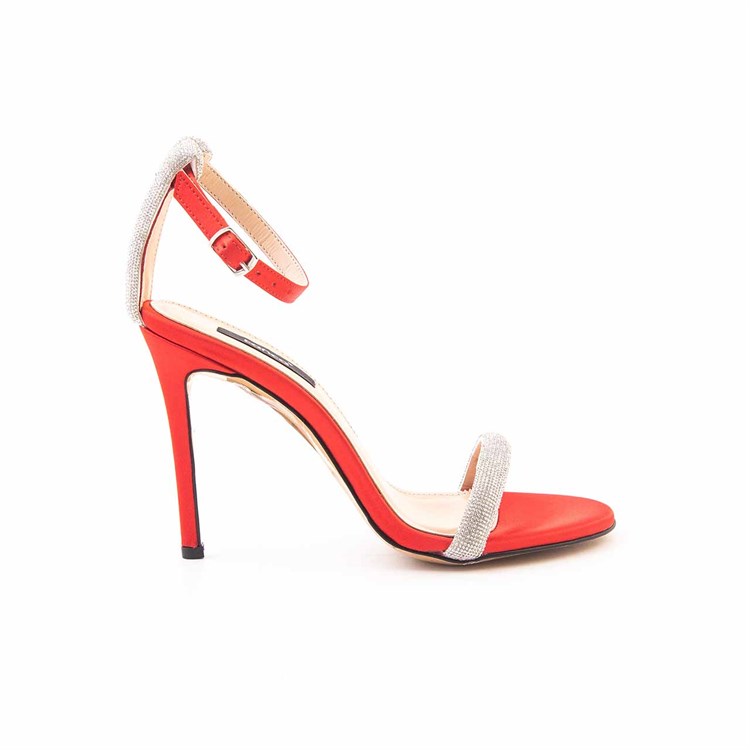 Kemal Tanca Kadın Vegan Neolit Taban Kırmızı Gece & Abiye Ayakkabı