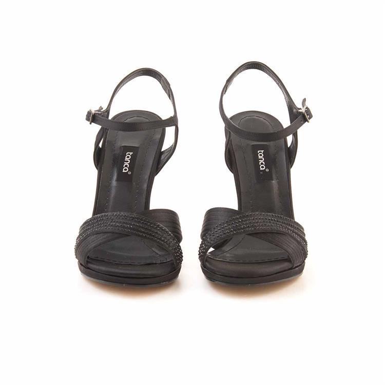 Kemal Tanca Kadın Vegan Neolit Taban Siyah Gece & Abiye Ayakkabı