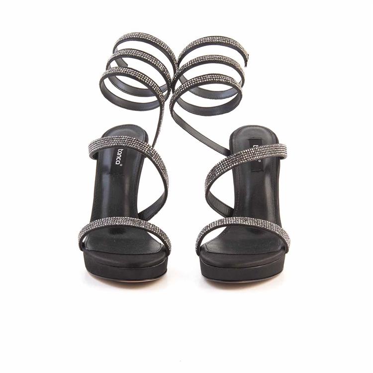 Kemal Tanca Kadın Vegan Siyah Gece & Abiye Ayakkabı