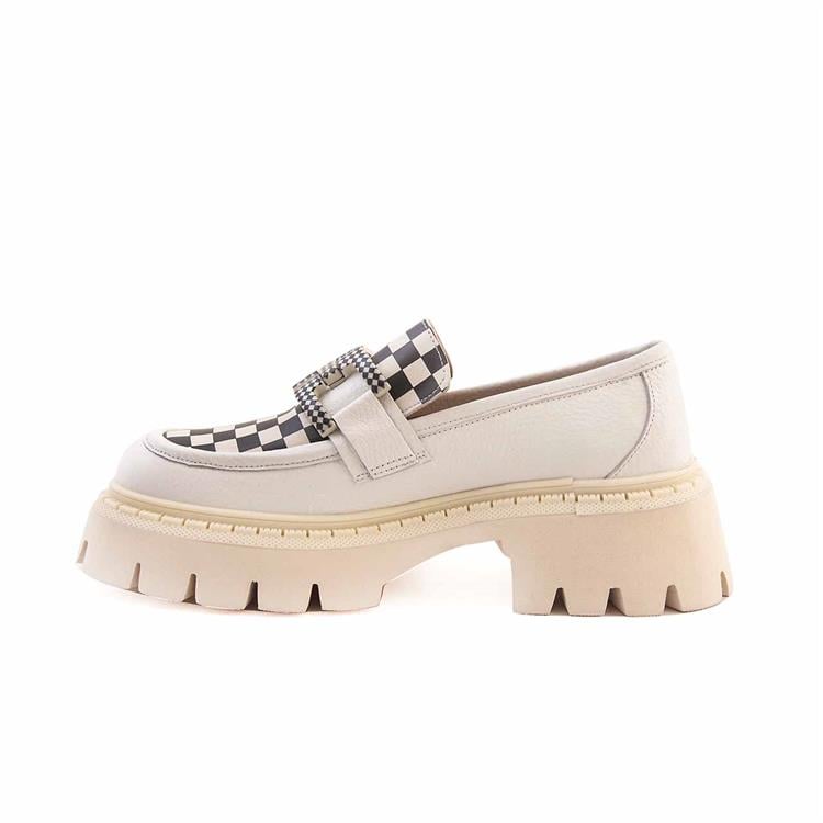 Kemal Tanca Kadın Hakiki Deri Eva Taban Beyaz Günlük Ayakkabı