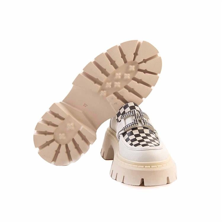 Kemal Tanca Kadın Hakiki Deri Eva Taban Beyaz Günlük Ayakkabı