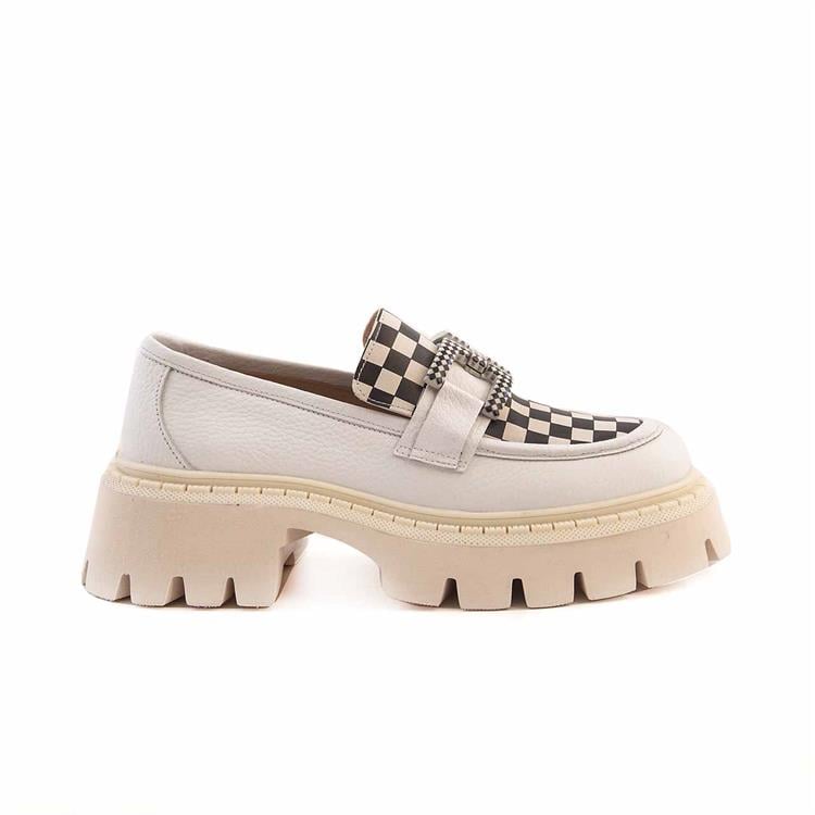 Kemal Tanca Kadın Hakiki Deri Eva Taban Beyaz Günlük Ayakkabı