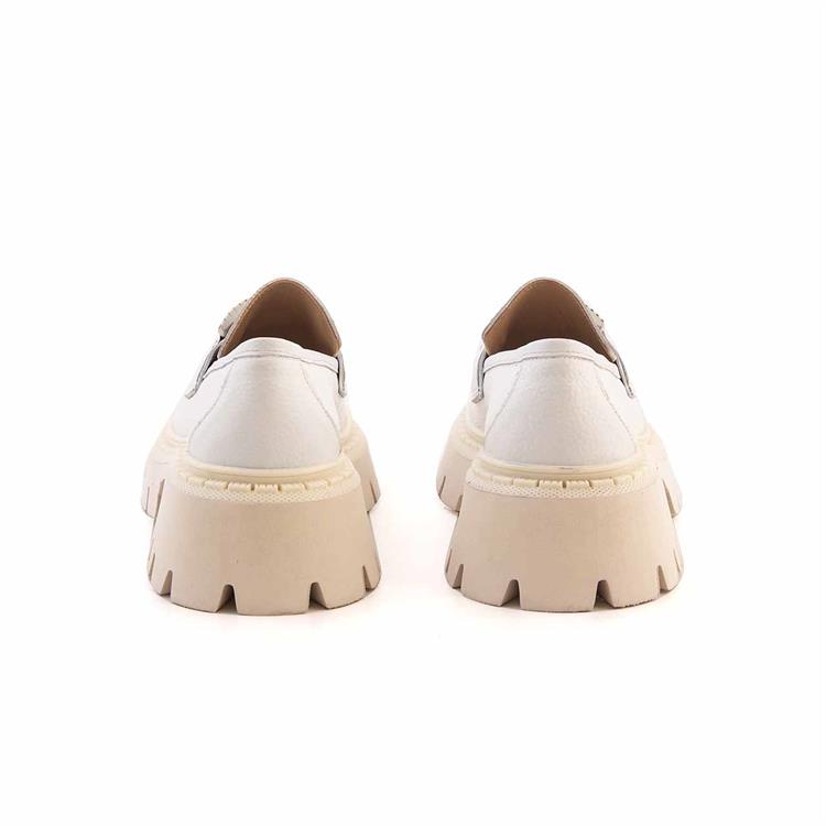 Kemal Tanca Kadın Hakiki Deri Eva Taban Beyaz Günlük Ayakkabı