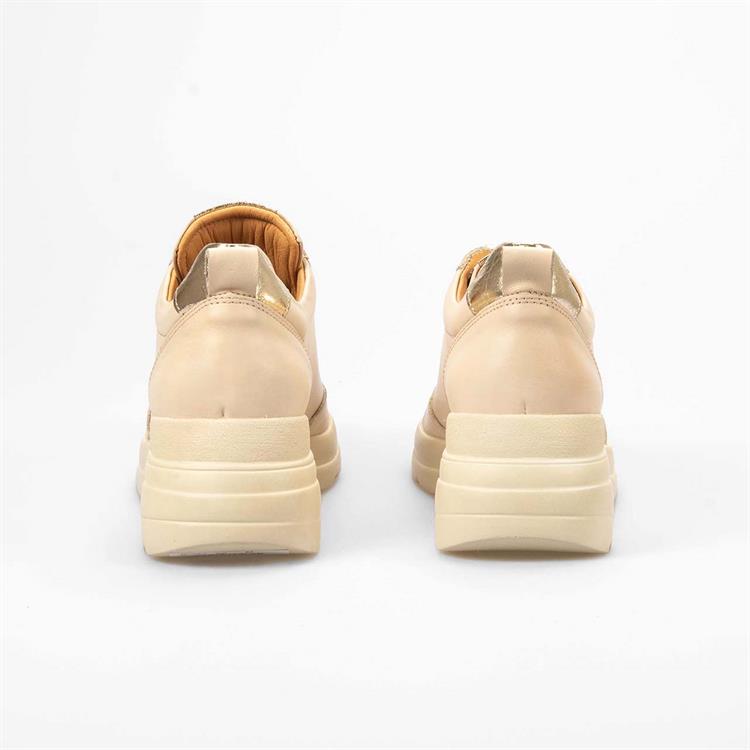 Kemal Tanca Kadın Hakiki Deri Poli Taban Bej Günlük Sandalet