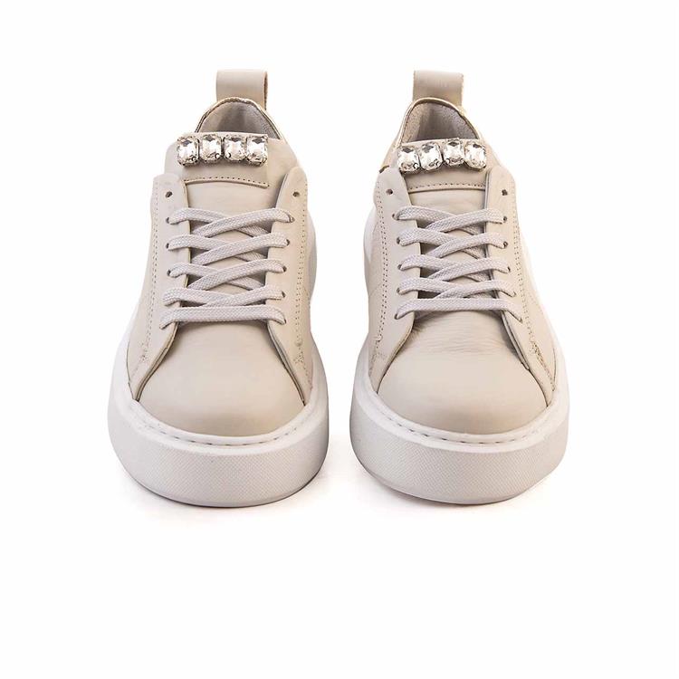 Kemal Tanca Kadın Hakiki Deri Beyaz Günlük Ayakkabı