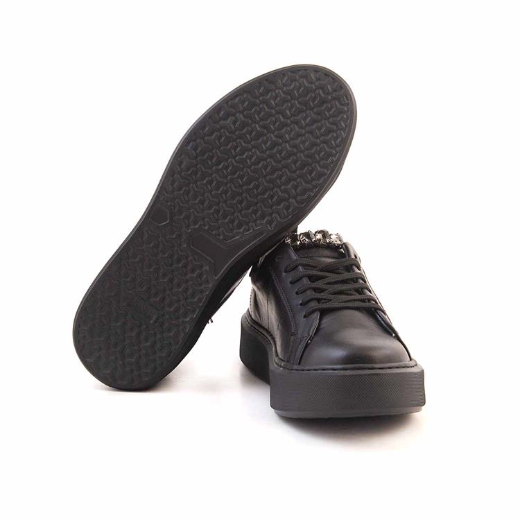 Kemal Tanca Kadın Hakiki Deri Siyah Günlük Ayakkabı