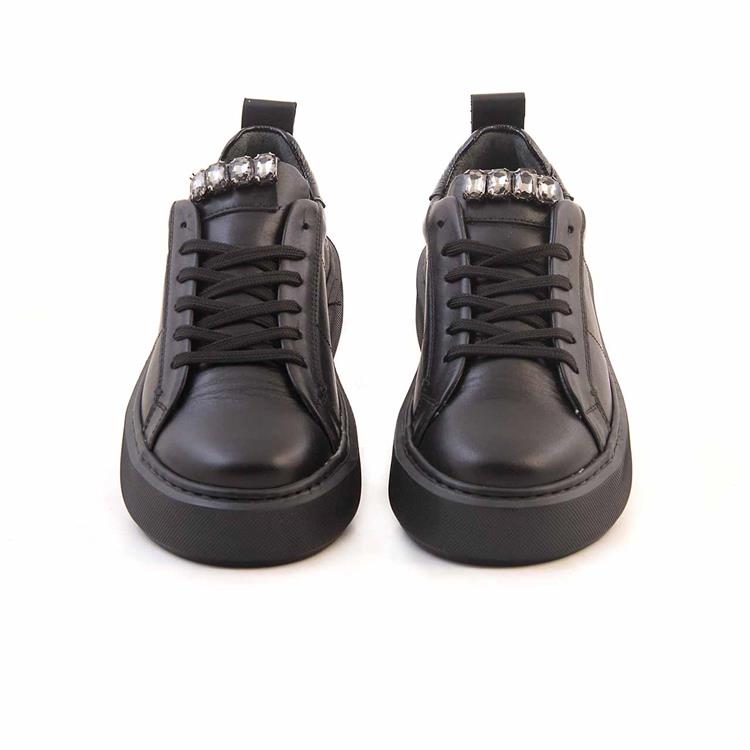 Kemal Tanca Kadın Hakiki Deri Siyah Günlük Ayakkabı