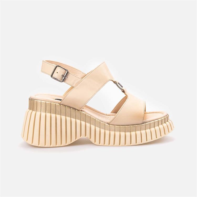 Kemal Tanca  Platform Topuk Kadın Sandalet 106-107