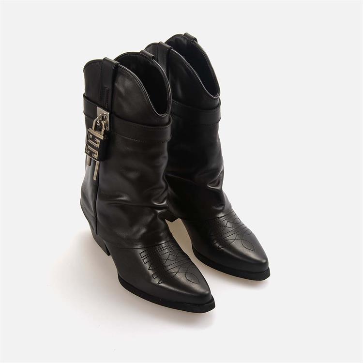 Kemal Tanca Kadın Hakiki Deri Termo Taban Siyah Günlük Çizme