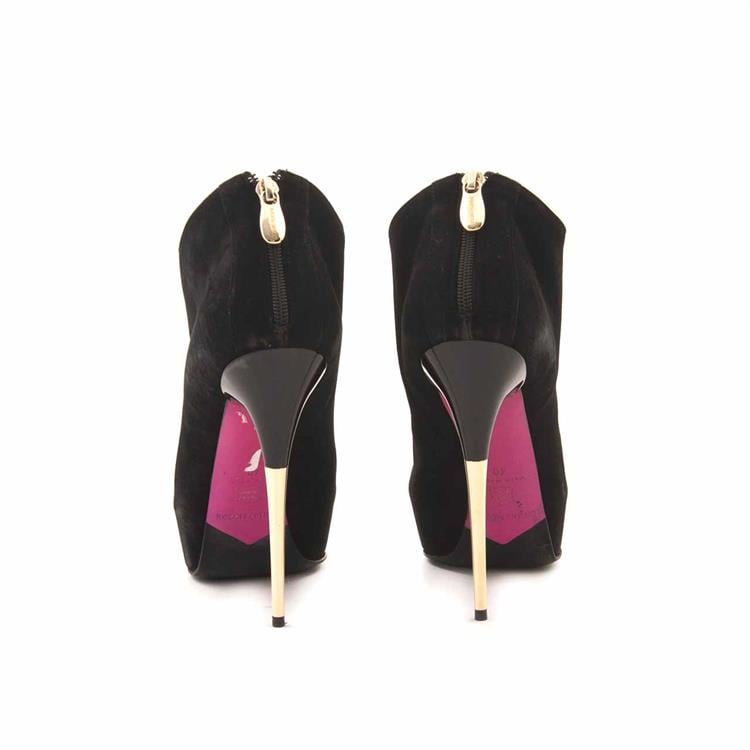 Luciano Padovan Kadın Siyah Klasik Ayakkabı