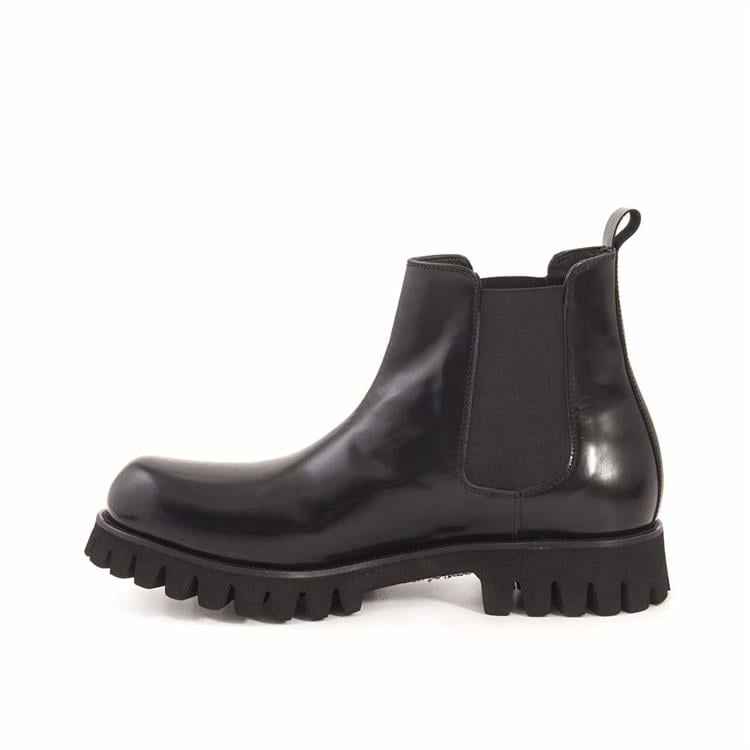 Mocassini Erkek Hakiki Deri Eva Taban Siyah Bot 