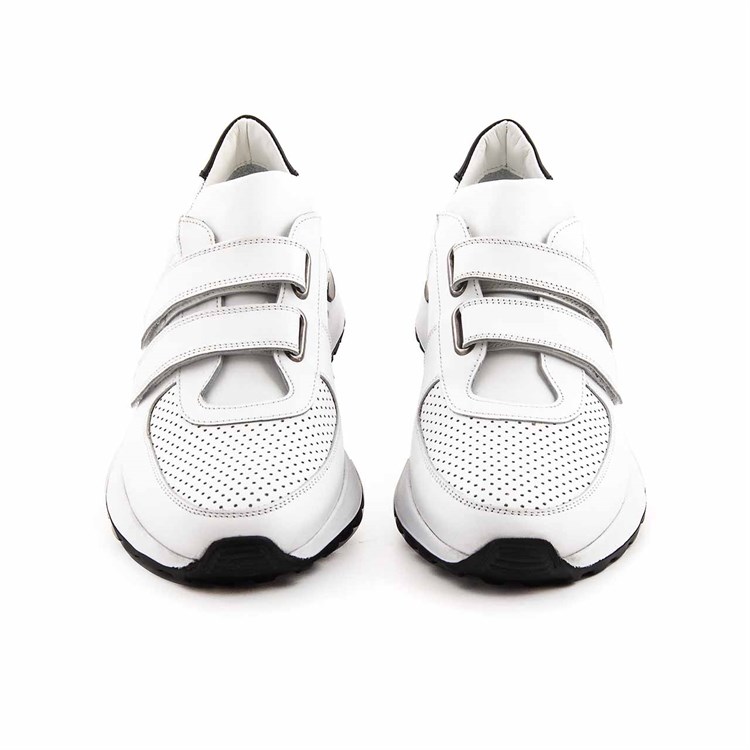 Mocassini Erkek Hakiki Deri Eva Taban Beyaz Spor & Sneaker Ayakkabı