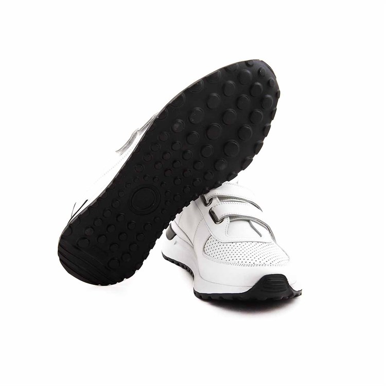 Mocassini Erkek Hakiki Deri Eva Taban Beyaz Spor & Sneaker Ayakkabı
