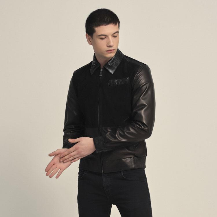 Mocassini Erkek Hakiki Deri Siyah Deri Mont