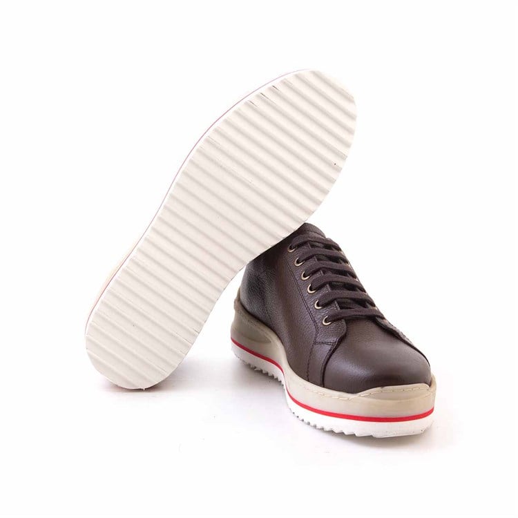 Mocassini Erkek Hakiki Deri Eva Taban Kahverengi Günlük Ayakkabı