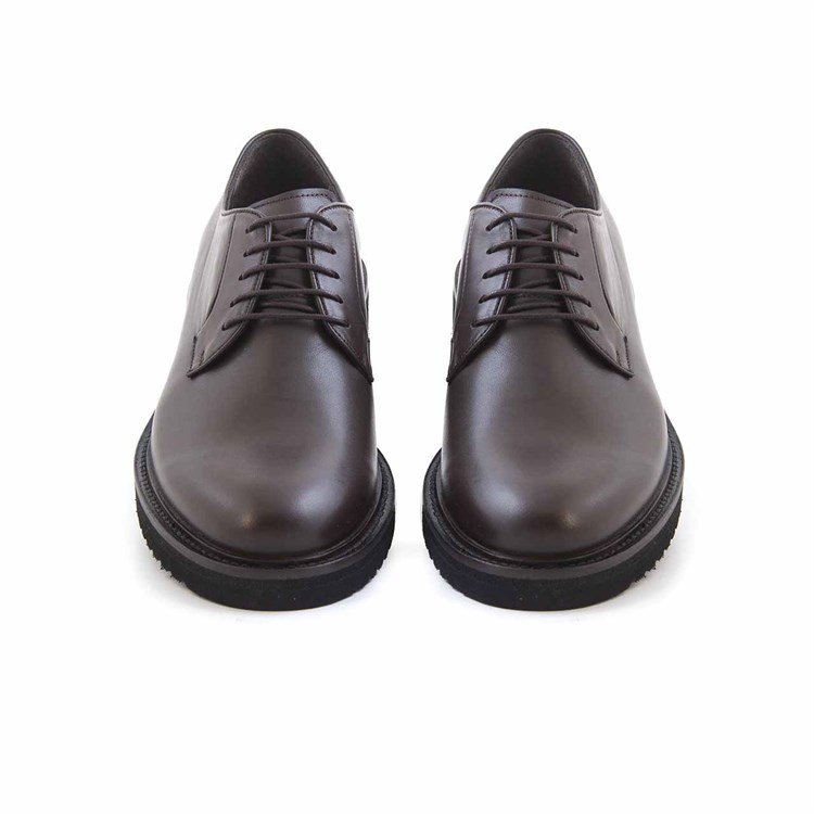 Mocassini Erkek Açma Deri Eva Taban Kahverengi Günlük Ayakkabı