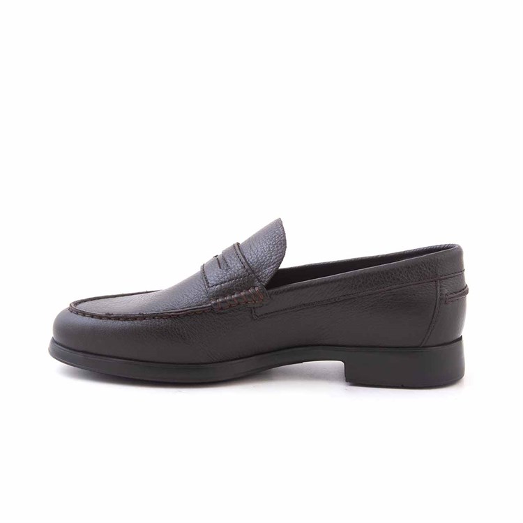 Mocassini Erkek Geyik Derisi Eva Taban Kahverengi Günlük Ayakkabı