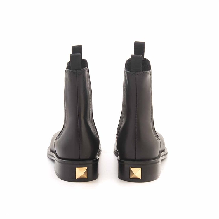 Mocassini Kadın Hakiki Deri Eva Taban Siyah Günlük Bot