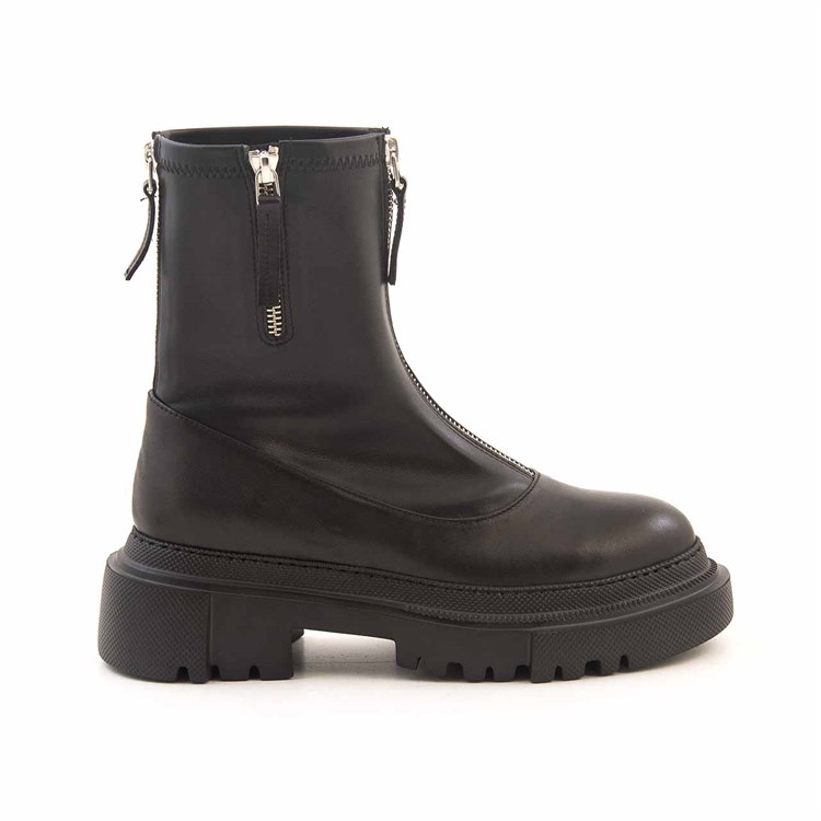 Mocassini Kadın Hakiki Deri Eva Taban Siyah Günlük Bot