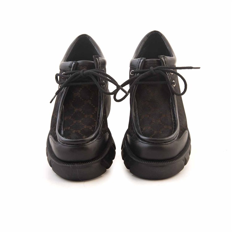 Mocassini Kadın Hakiki Deri Eva Taban Siyah Günlük Ayakkabı