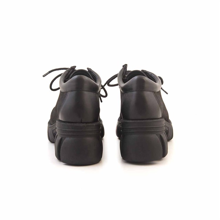 Mocassini Kadın Hakiki Deri Eva Taban Siyah Günlük Ayakkabı