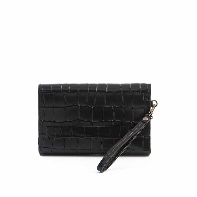 Mocassini Erkek Hakiki Deri Siyah Cüzdan Cüzdan