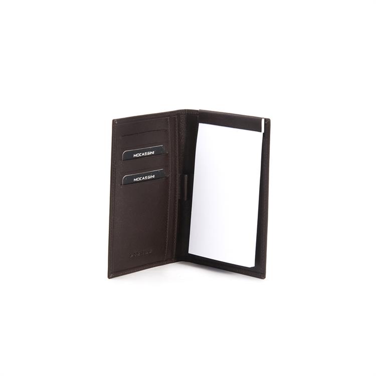 Mocassini Erkek Hakiki Deri Kahverengi Cüzdan Cüzdan