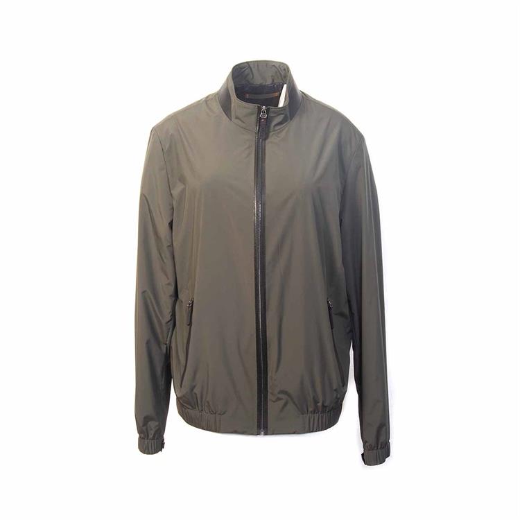 Mocassini Erkek Hakiki Deri Yeşil Deri Mont