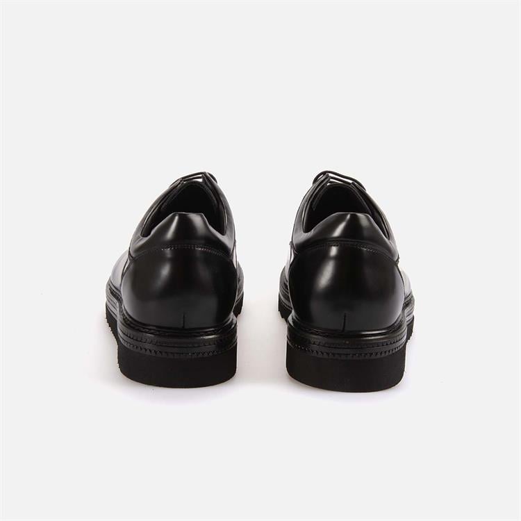 Mocassini Erkek Hakiki Deri Eva Taban Siyah Günlük Ayakkabı