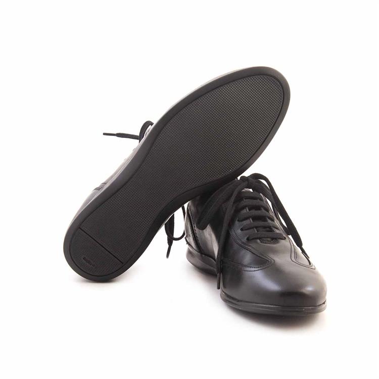 Mocassini Erkek Hakiki Deri Kauçuk Taban Siyah Günlük Ayakkabı